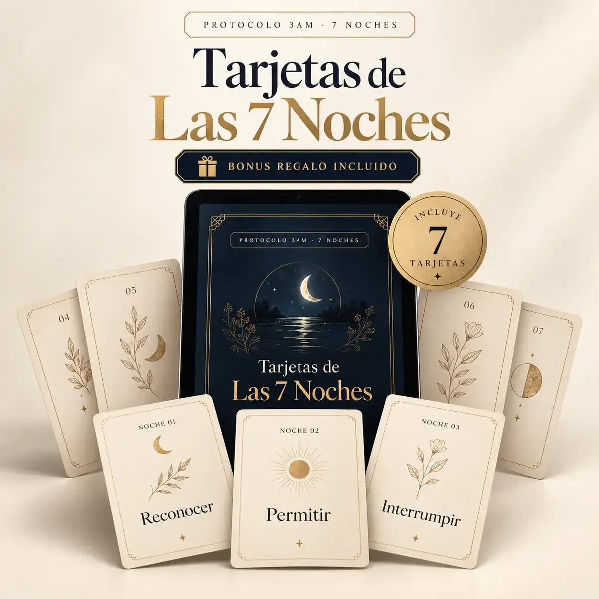Tarjetas de las 7 Noches